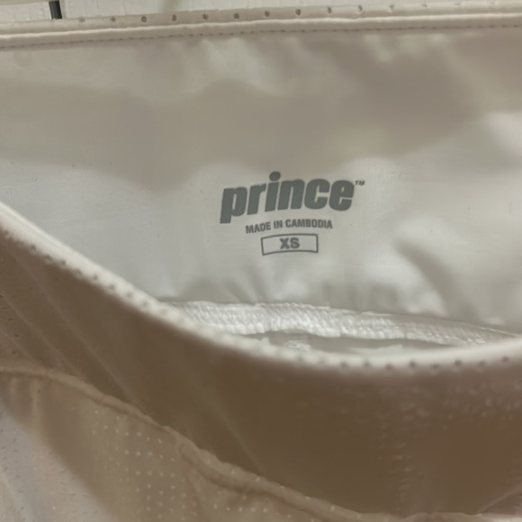 NWT cute white Prince tennis skirt size XS - Picture 6 of 7